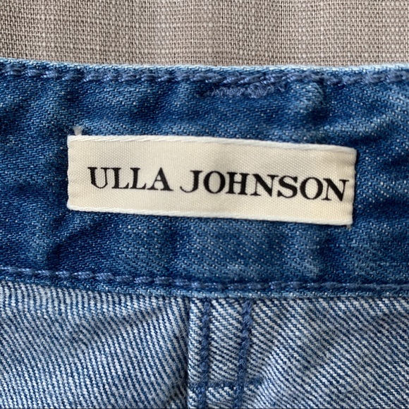 Ulla Johnson Denim Wide-Leg Jeans in Blue - Picture 12 of 15